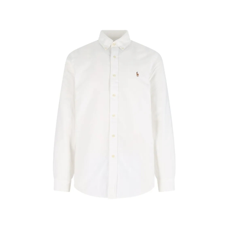 Polo Ralph Lauren Hemd Tailored White Button-Down Shirt With Pointed Coll White