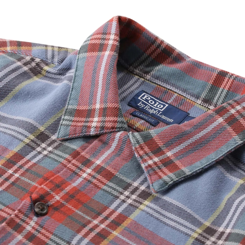 Polo Ralph Lauren Hemd Regular-Fit Hemd aus Baumwolle mehrfarbig(Image 5)