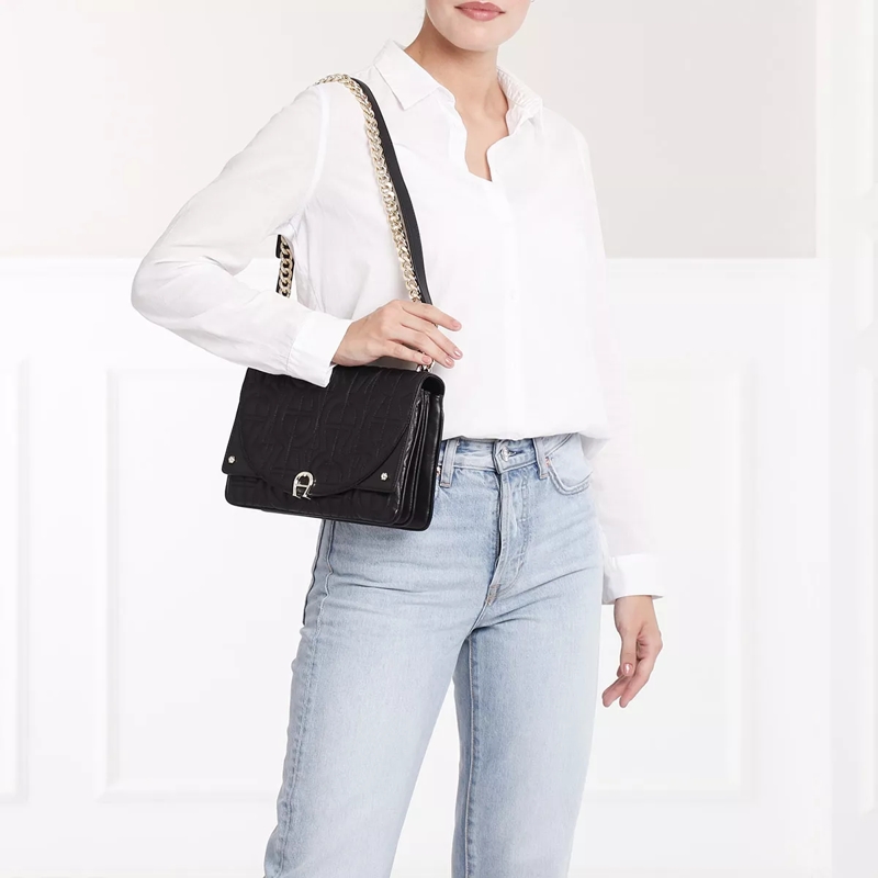 AIGNER Crossbody Bag Diadora Black (Image 3)