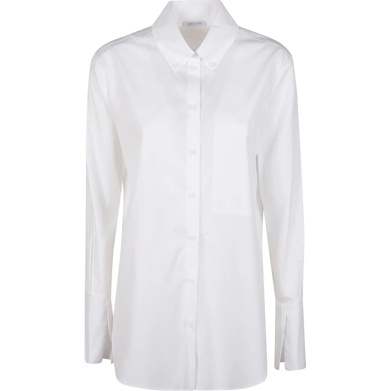 Patrizia Pepe Bluse Shirt White weiß
