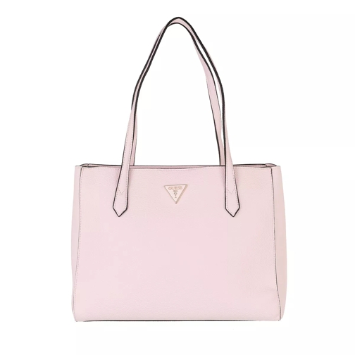 Guess Downtown Chic Turnlock Tote Powder Pink Draagtas
