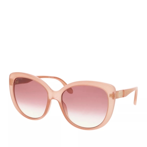 Gucci GG0789S-003 57 Sunglass WOMAN INJECTION Pink Solglasögon