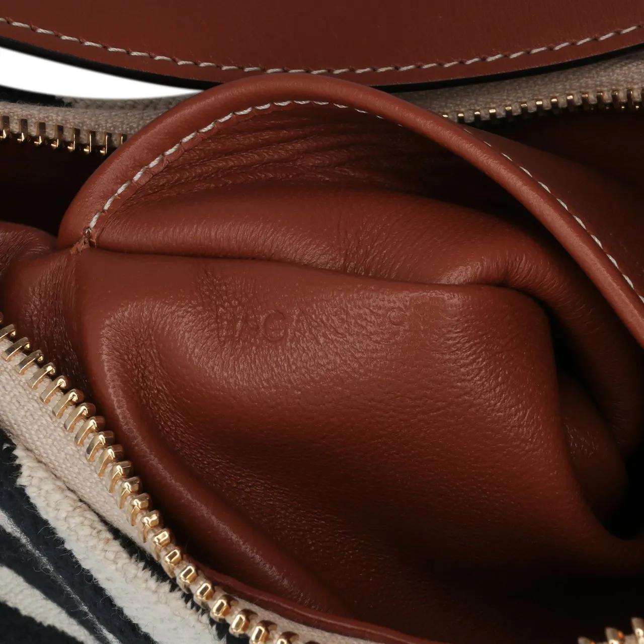 Thumbnail - Celine Hobo Bags - Zebra Print Canvas Ava Shoulder Bag - Gr. unisize - in Braun - für Damen