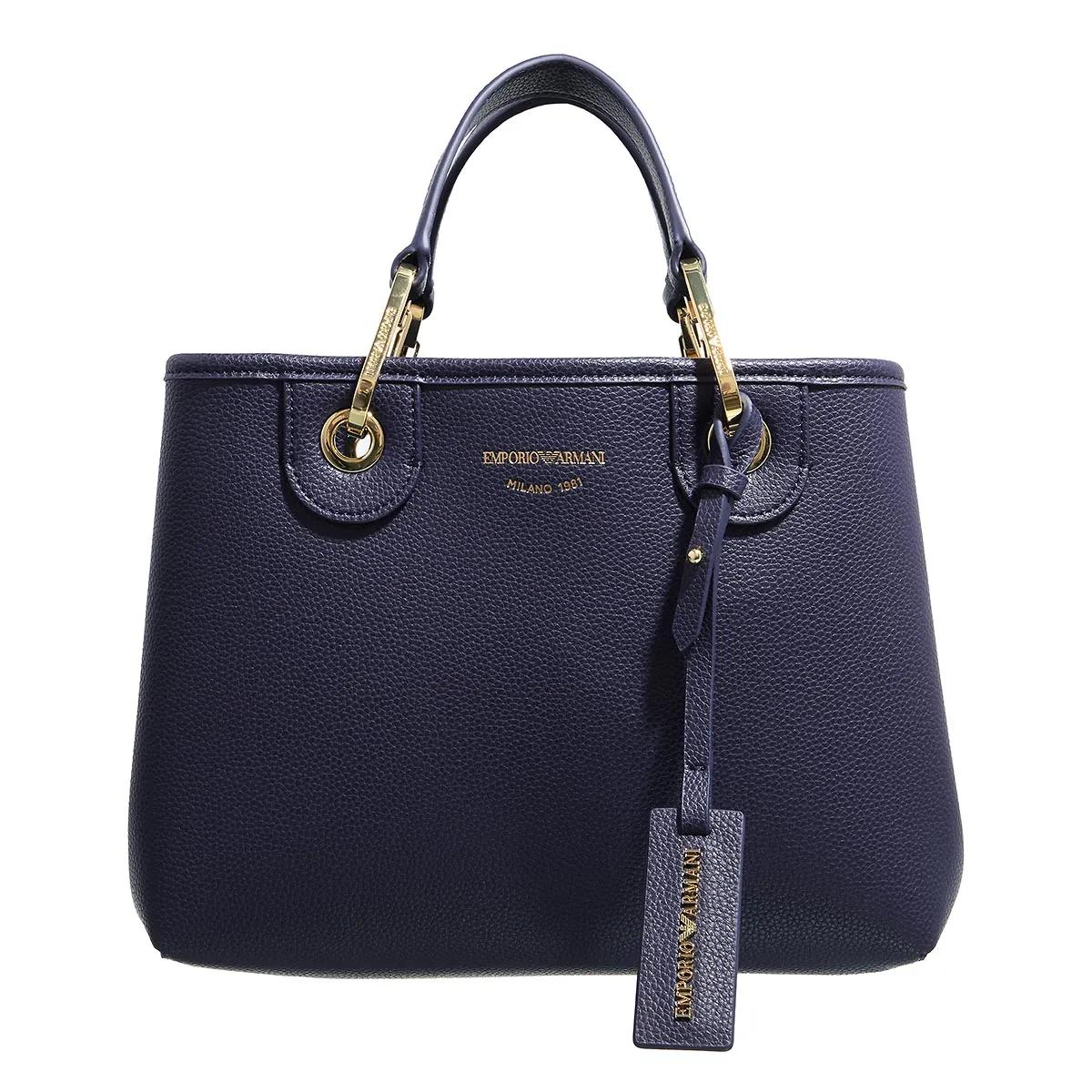 Emporio Armani Shopper - Simil Cervo - Gr. unisize - in Blau - für Damen