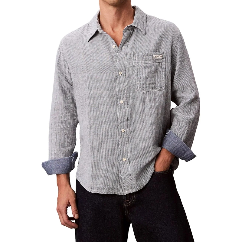 Calvin Klein Legeres Oberteil Shirts Blue blau