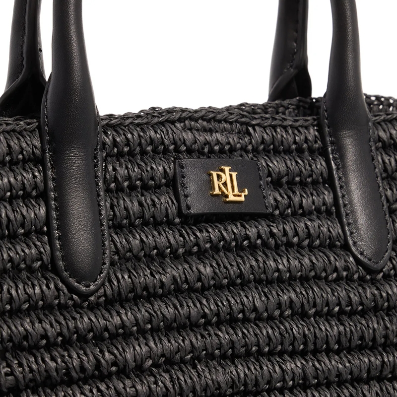 Lauren Ralph Lauren Tote Brie 22 Tote Medium Black/Black(Image 5)
