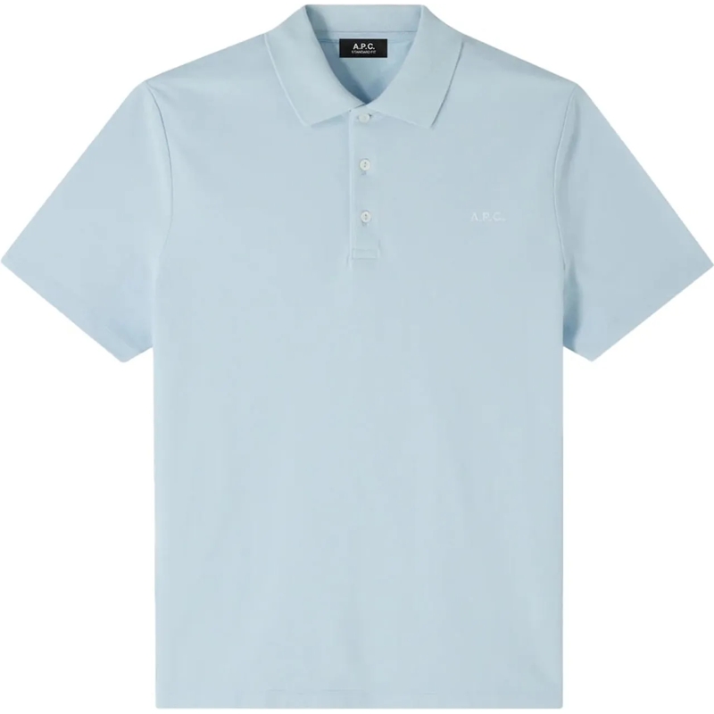 A.P.C. Polohemd polo blauw blau