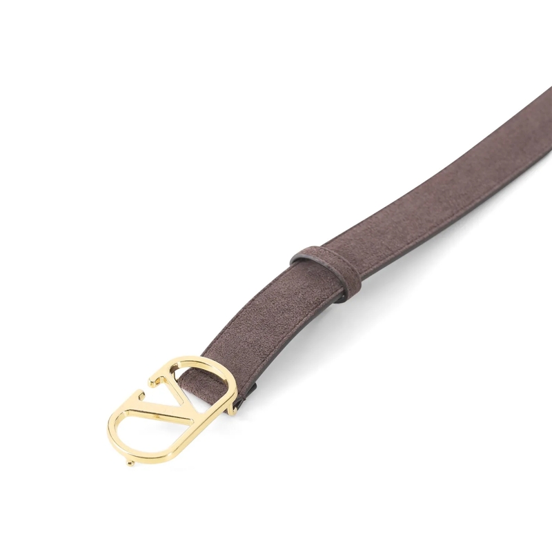Valentino Garavani Gürtel Gürtel aus Veloursleder braun(Image 3)