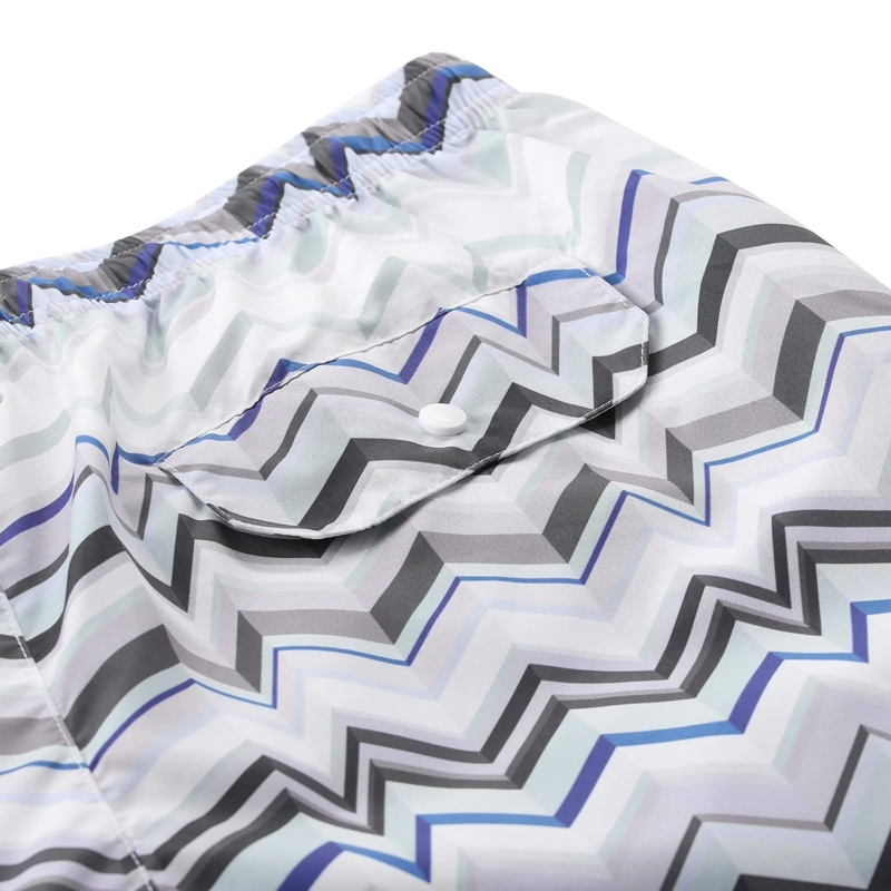 Missoni  Badeshorts mit Muster blau(Image 4)