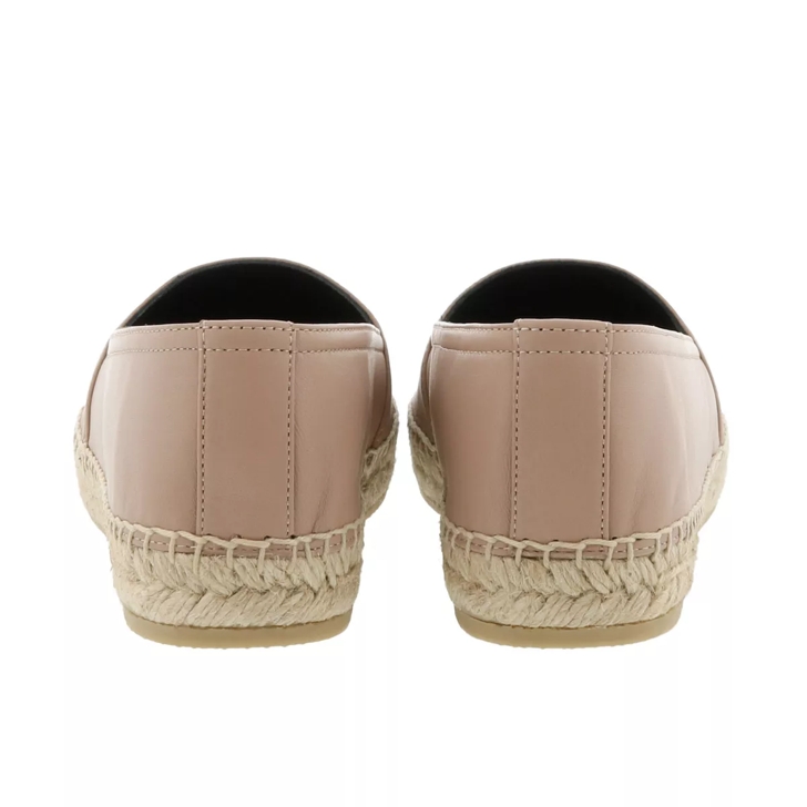 Monogram Leather Espadrilles in Beige - Saint Laurent