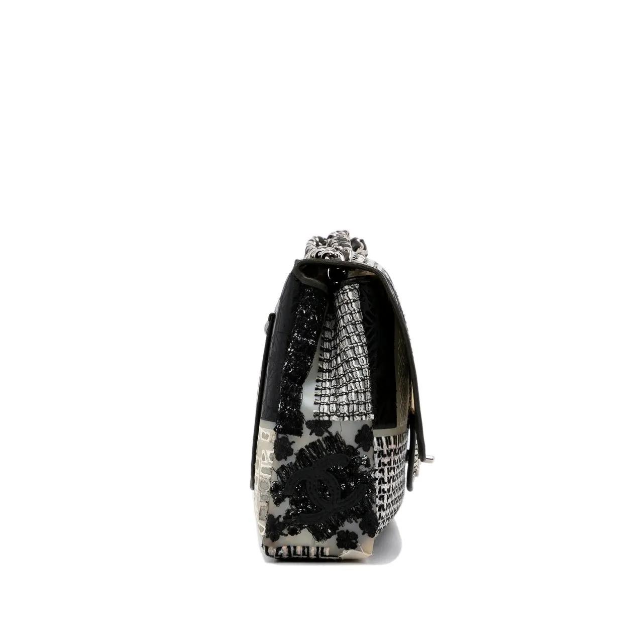 Thumbnail - Chanel Hobo Bags - 2011 Jumbo CC Patchwork Classic Flap - Gr. unisize - in Schwarz - für Damen