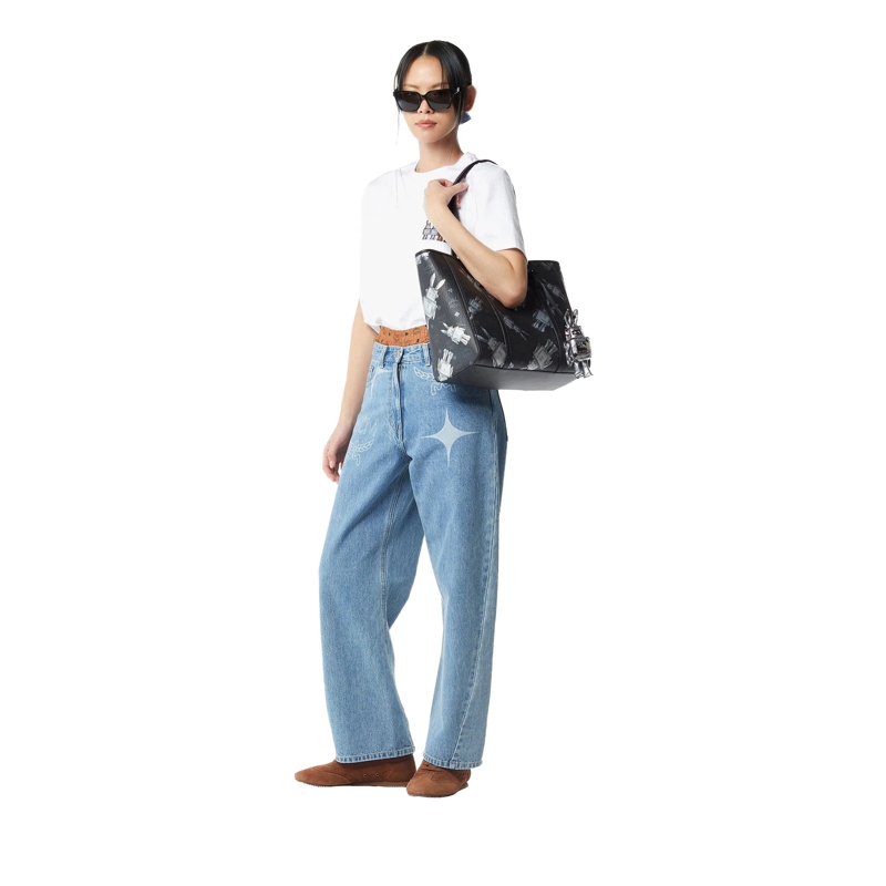 MCM Boodschappentas Mcm Toni Vi Shopper Med Bk Black(Image 4)