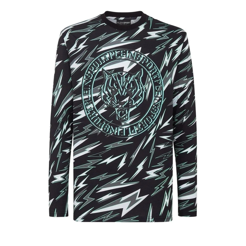 Plein Sport T-Shirt T-Shirt Tiger schwarz