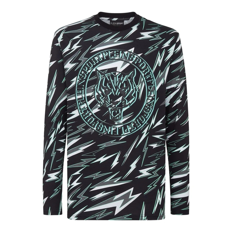 Plein Sport T-Shirt T-Shirt Tiger schwarz