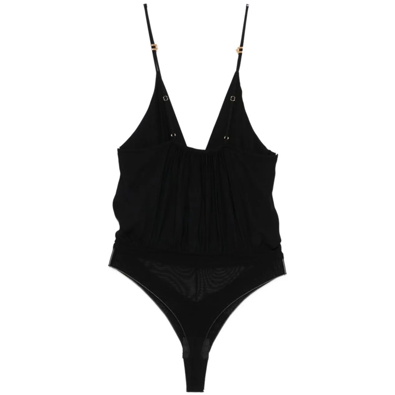 Elisabetta Franchi Body Top Black schwarz