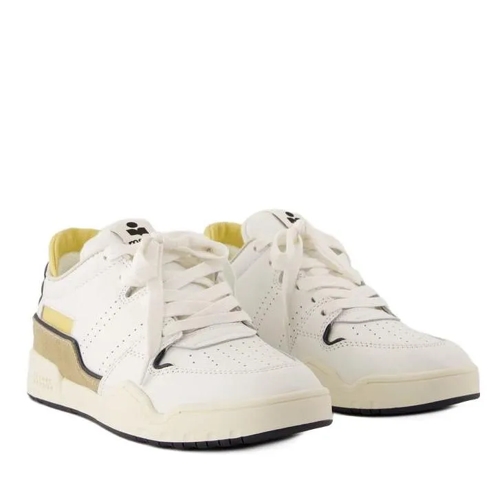 Isabel Marant Emree Sneakers - Leather - Yellow Yellow Low-Top Sneaker