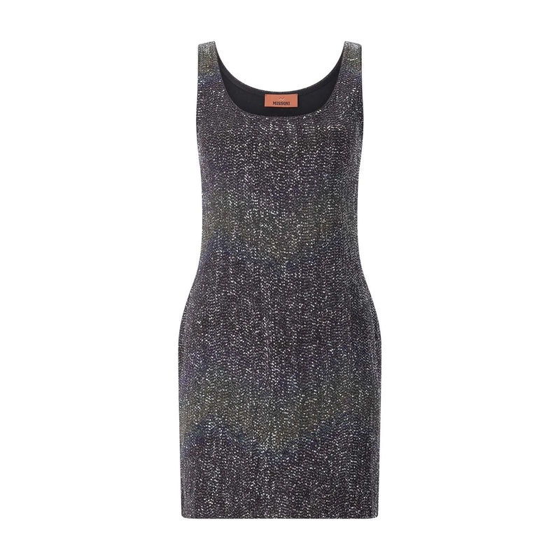 Missoni Minikleid Minikleid mit Pailletten mehrfarbig