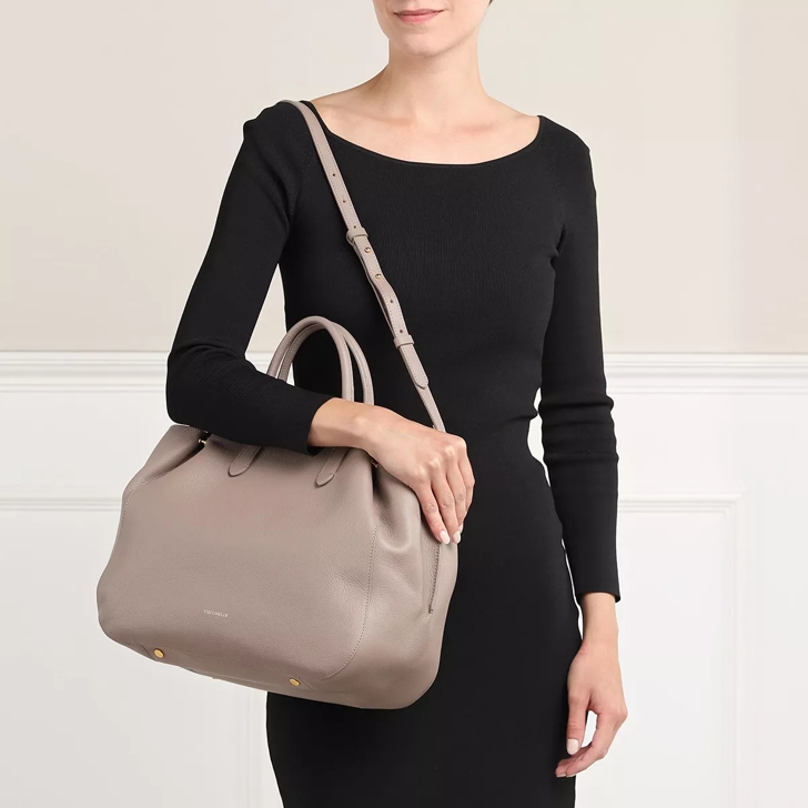 Coccinelle Soft Wear Warm Taupe Coffee | Tote