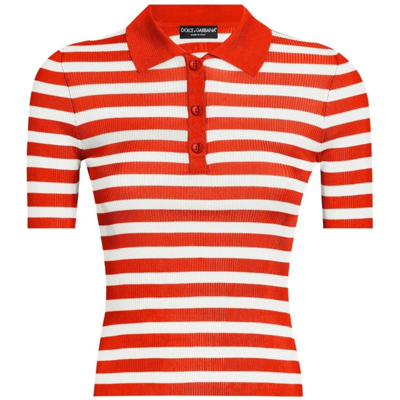Dolce&Gabbana Polohemd T-Shirts And Polos Red rot