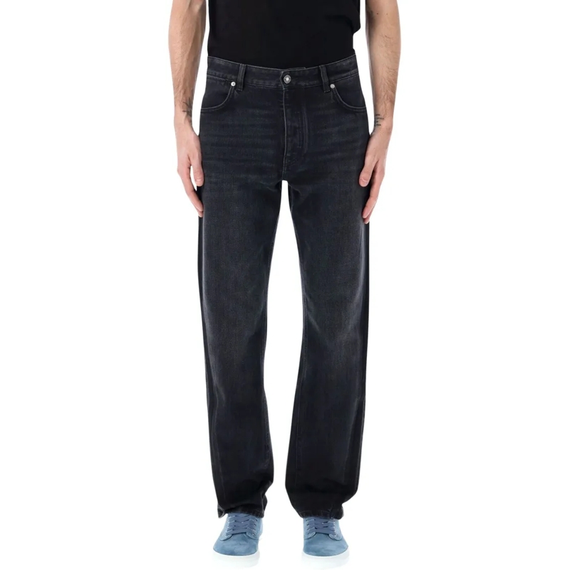 Givenchy Jeans Couture Seam Jeans With Straight-Fit Silhouette Black