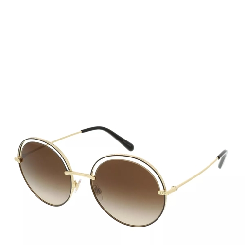 Dolce&Gabbana 0DG2262 134413 Woman Sunglasses Charisma Gold/Brown Zonnebril