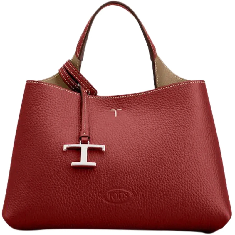 Tod's Fourre-tout Bags Rosso Borgogna Lenticchia rot