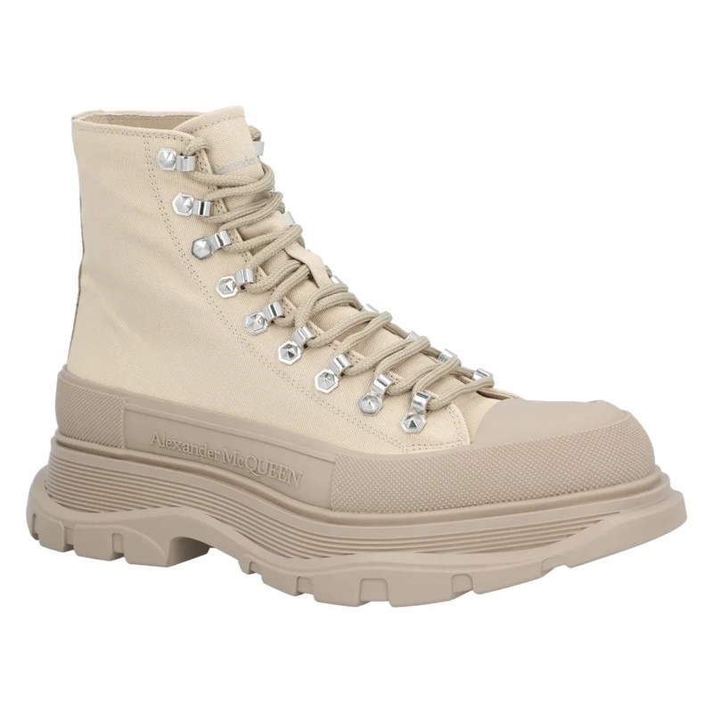 Alexander McQueen Bottes Tread Slick Boots 'Beige' Neutrals