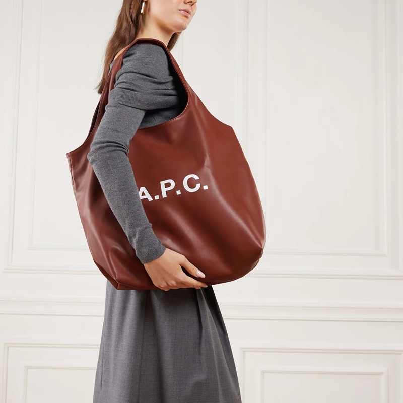 A.P.C. Tote Tote Ninon Cad Hazelnut(Image 2)