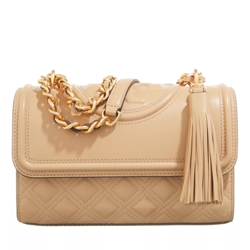 Tory Burch Fleming Small Convertible Shoulder Bag Desert Dune Crossbody Bag