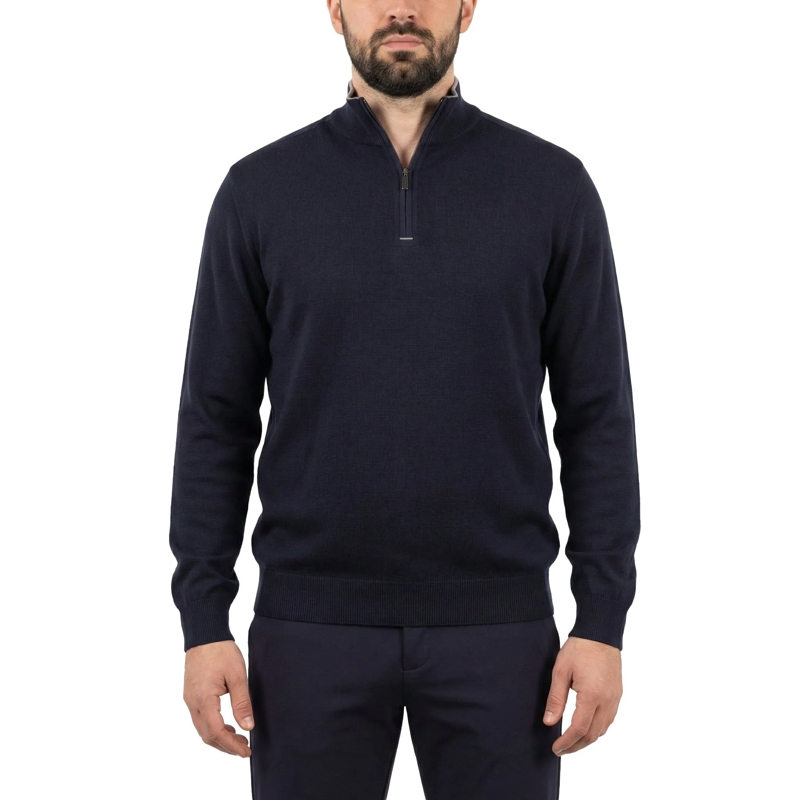 Paul & Shark  Troyer mit Seide & Baumwolle blau(Image 2)