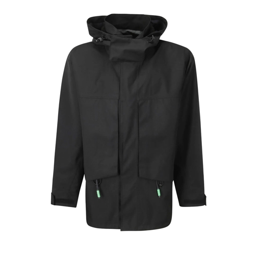 GR10K Parka-Mäntel Oversized Waterproof Parka Black