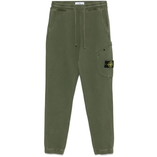 Stone Island Jogginghosen Compass-Badge Track Pants Green