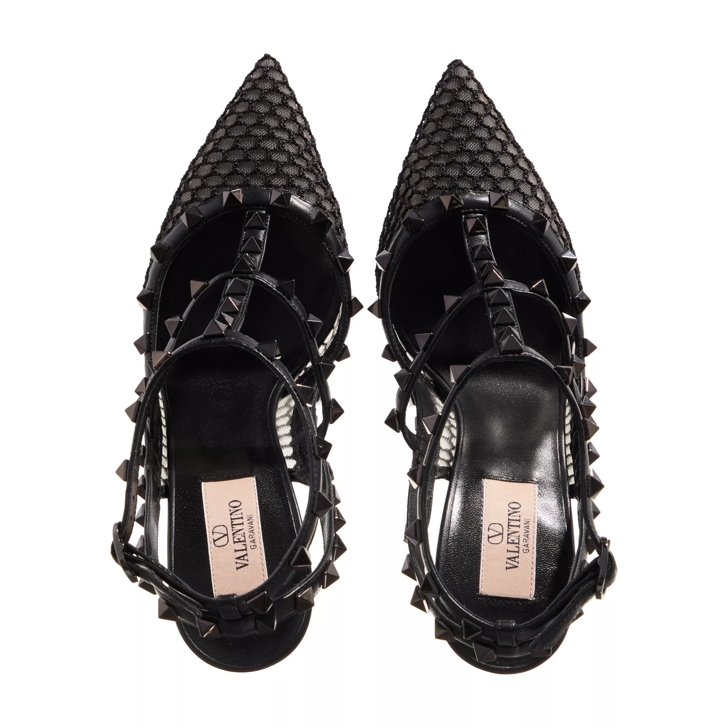 Valentino Garavani Decollete Rockstud Pumps Black Pump