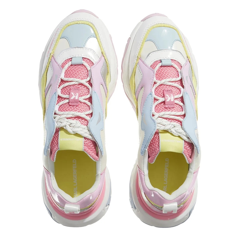 Karl Lagerfeld Low-Top-Sneaker Blaze Strike Lace Lthr Floratonal Mix Lthr & Txt(Image 6)