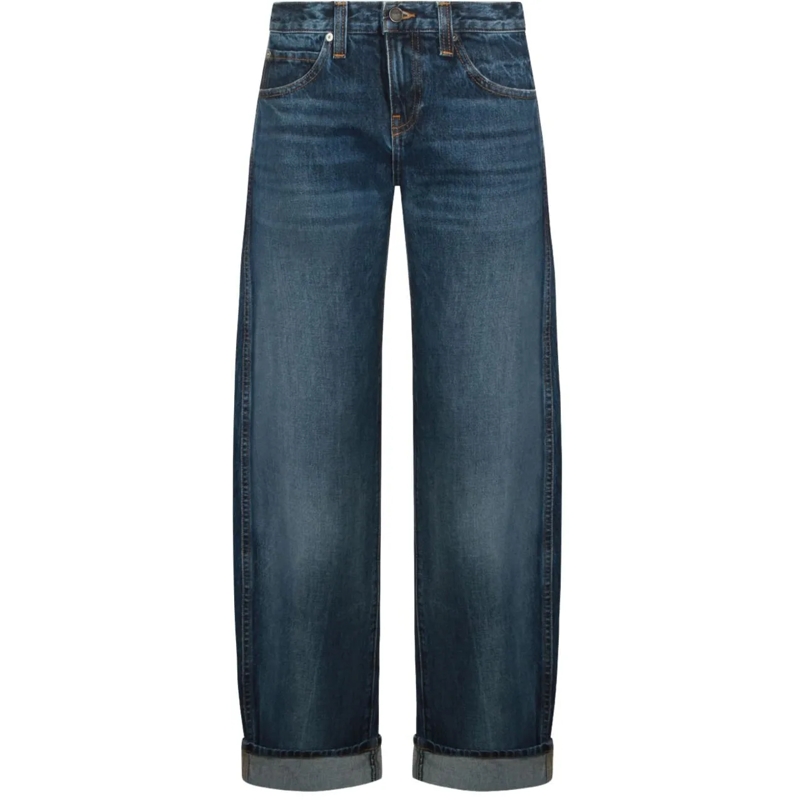 Khaite Jeans mit geradem Bein Jeans Blue blau