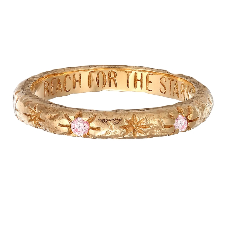 Haze & Glory Ring Ring Smaragd - Reach for the Stars 375 Gelbgold gold(Image 2)