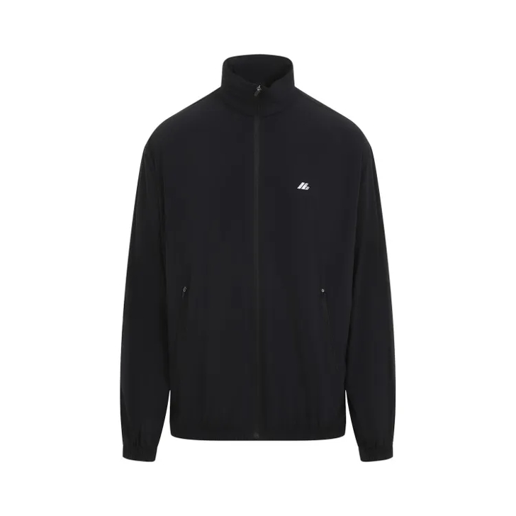 Balenciaga Windbreaker Black Polyamide Coat Black 