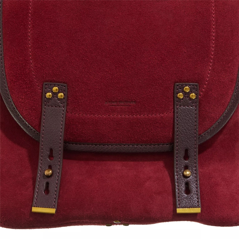 Jerome Dreyfuss Satchel Stan Panier M Burgundy(Image 5)