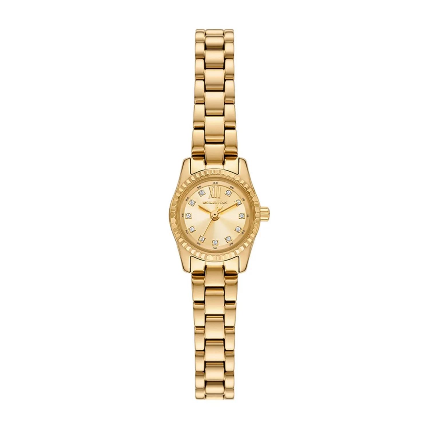 Michael Kors Uhr - Micro Petite Lexington Uhr - Gr. unisize - in Gold - für Damen - aus Edelstahl
