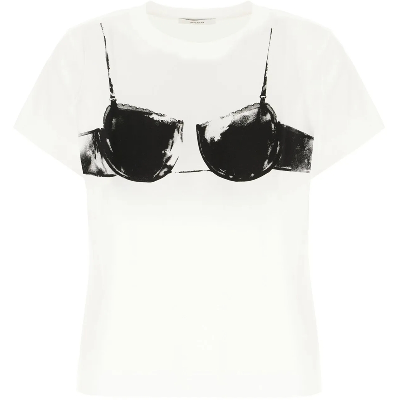 Givenchy T-shirt White cotton t-shirt weiß