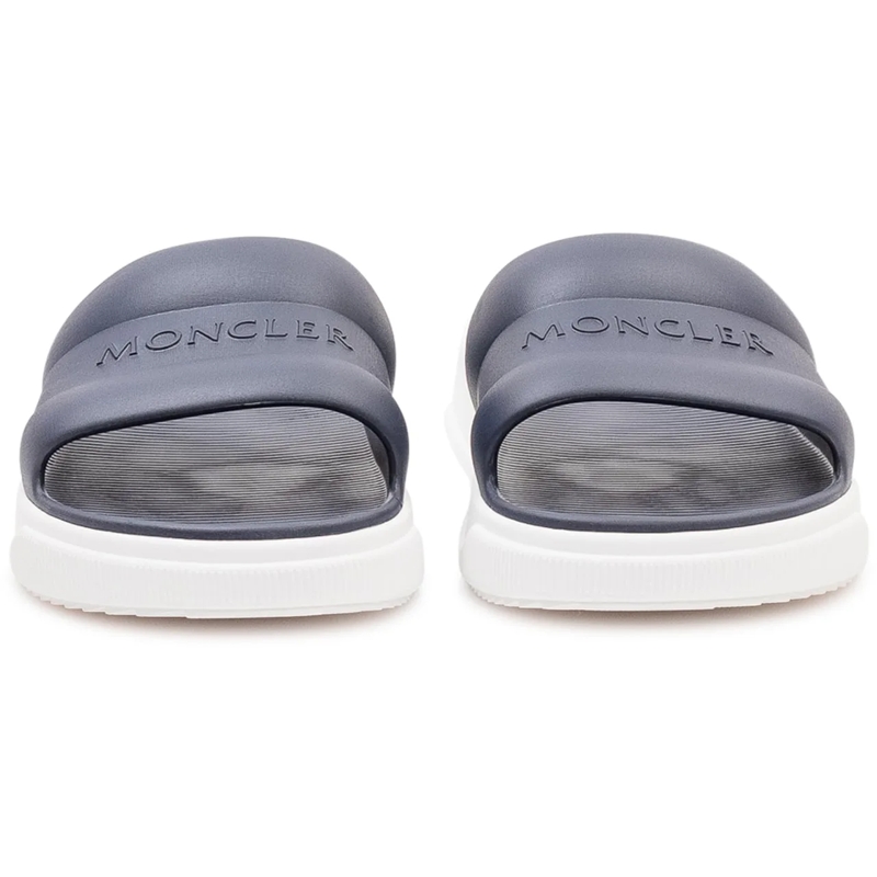 Moncler Hausschuhe Sandali Slide con Fascia blau(Image 2)