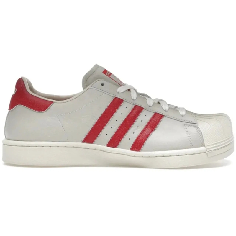 Adidas Low-Top-Sneaker adidas Superstar Modified AVAVAV Crystal White Red weiß