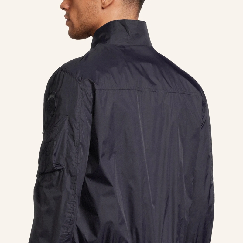 Blauer USA Daunenjacke Blouson BADGER dunkel-blau(Image 4)