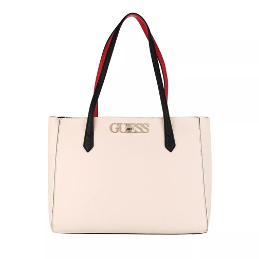 Guess Uptown Chic Elite Tote Bag Stone Multicolor Shopping Bag