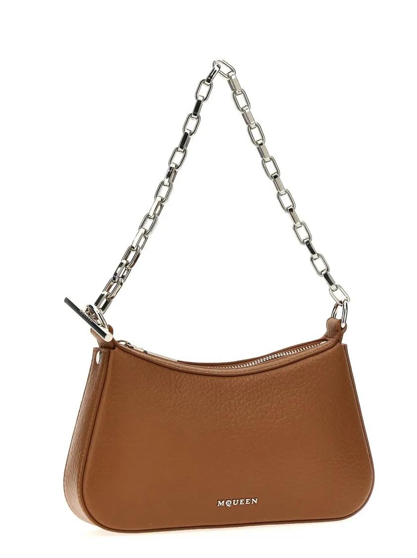 Alexander mcqueen Hobo bags ' T-Bar Mini' Handbag in bruin