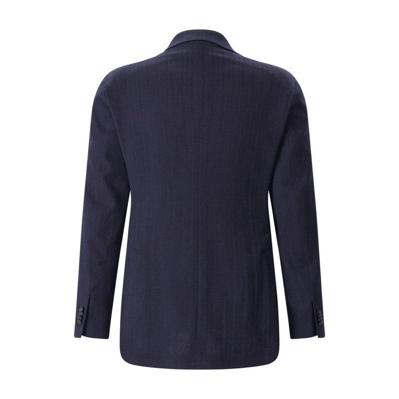 Tagliatore Veste de costume Sakko aus Wollmix blau(Image 2)