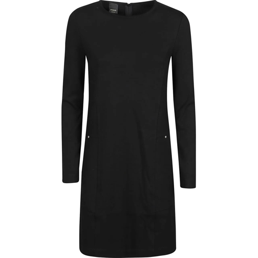 Pinko Robes midi Detersivo Dress Black schwarz