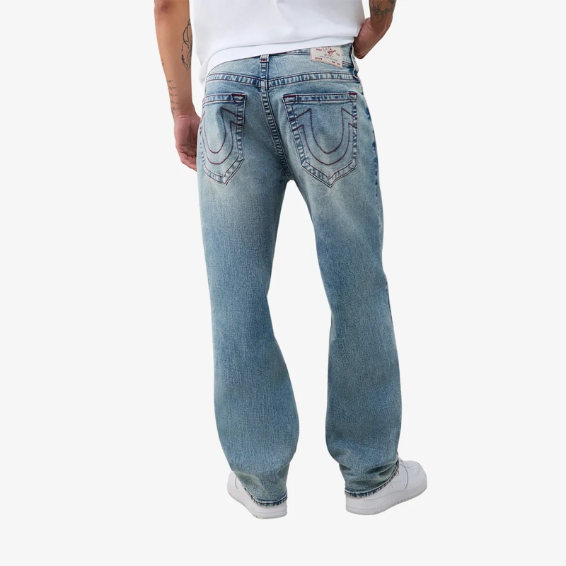 True Religion Jeans - Modell: Bobby- Baggy Jeans- Comfort Fit- Farb blau(Image 4)