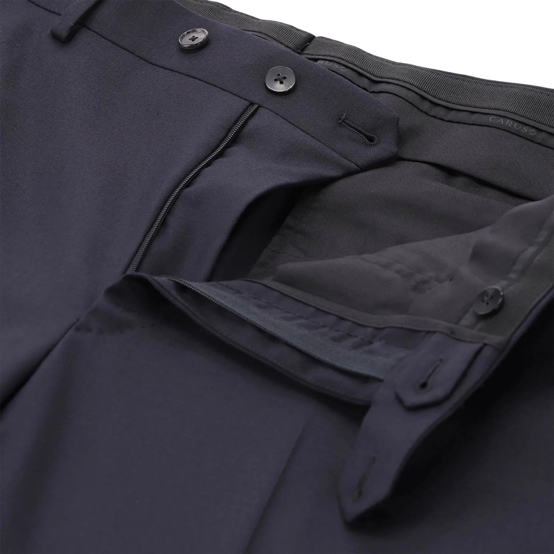 Emanuela Caruso Anzugkombination Zweiteiliger Anzug Norma aus Wolle blau(Image 5)