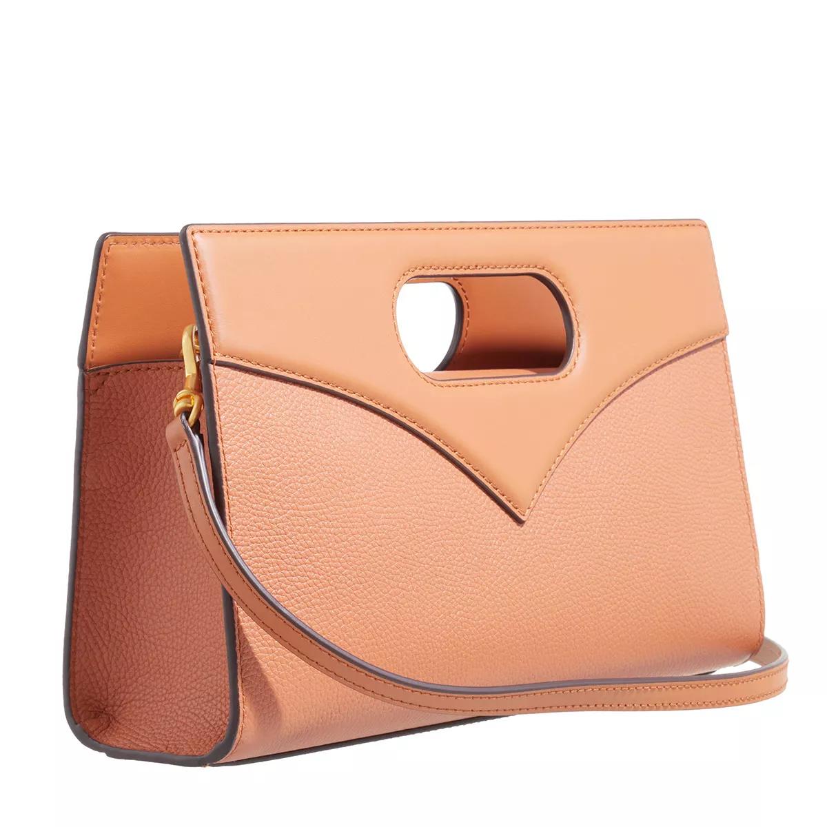 MCM Crossbody bags Diamond Leather Diamant Crossbody Small in bruin